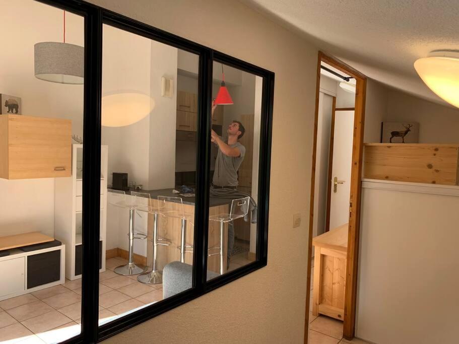 Appartement Vue Piste De Ski Praz-sur-Arly Esterno foto